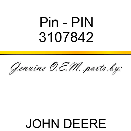 Pin - PIN 3107842
