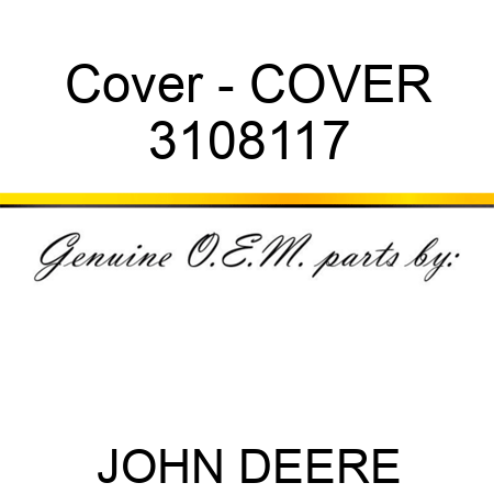 Cover - COVER 3108117