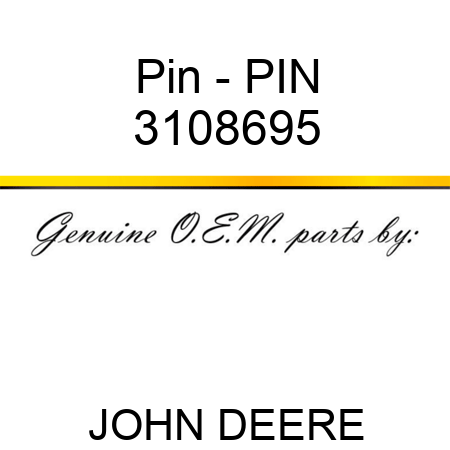 Pin - PIN 3108695