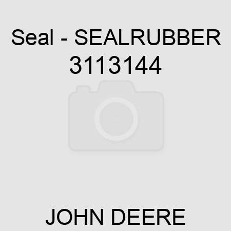 Seal - SEALRUBBER 3113144