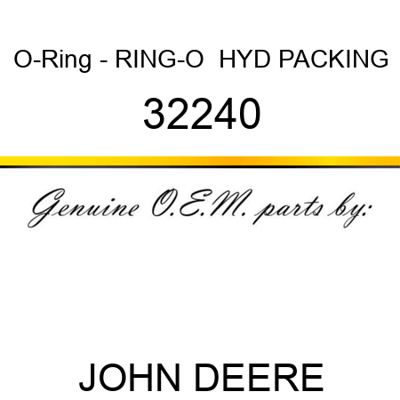 O-Ring - RING-O  HYD PACKING 32240