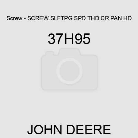 Screw - SCREW, SLFTPG, SPD THD, CR PAN HD 37H95