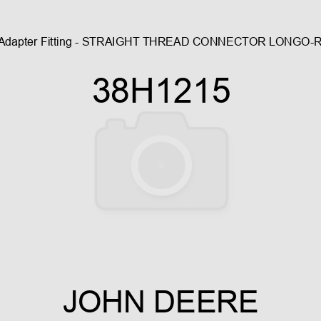 Adapter Fitting - STRAIGHT THREAD CONNECTOR LONG,O-R 38H1215