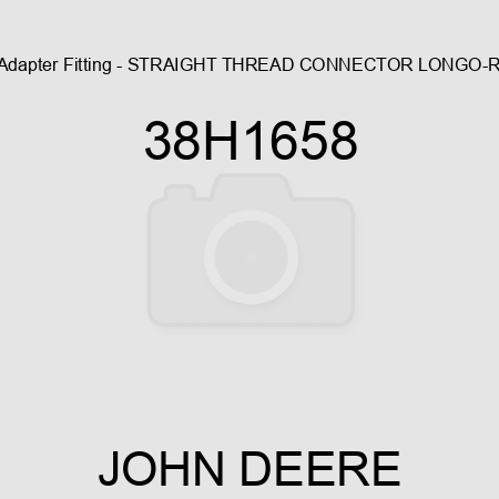 Adapter Fitting - STRAIGHT THREAD CONNECTOR LONG,O-R 38H1658