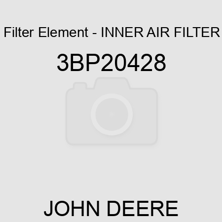 Filter Element - INNER AIR FILTER 3BP20428