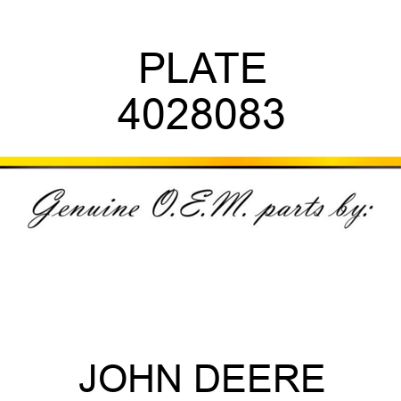 PLATE 4028083