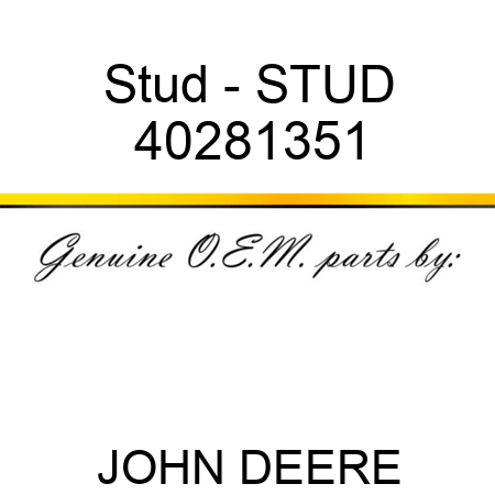 Stud - STUD 40281351