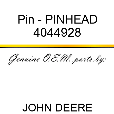 Pin - PIN,HEAD 4044928
