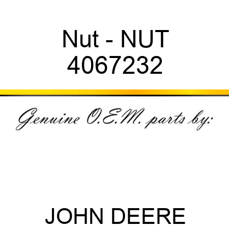 Nut - NUT 4067232