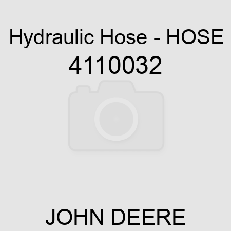 Hydraulic Hose - HOSE 4110032