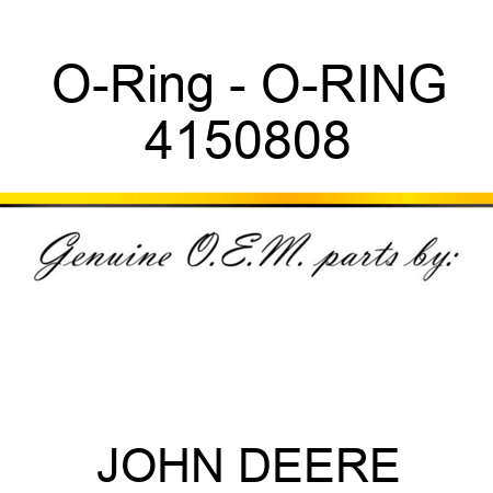O-Ring - O-RING 4150808