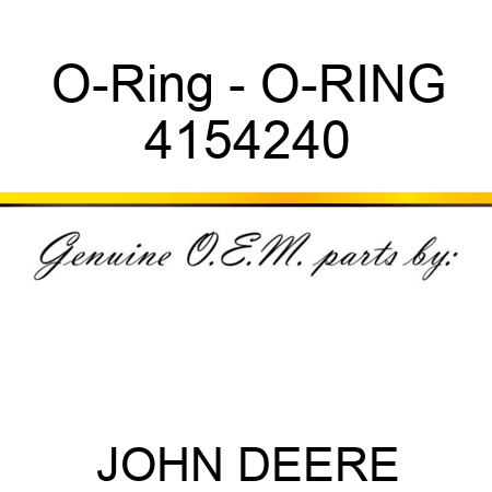 O-Ring - O-RING 4154240