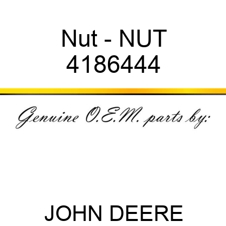 Nut - NUT 4186444