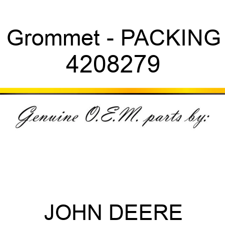 Grommet - PACKING 4208279
