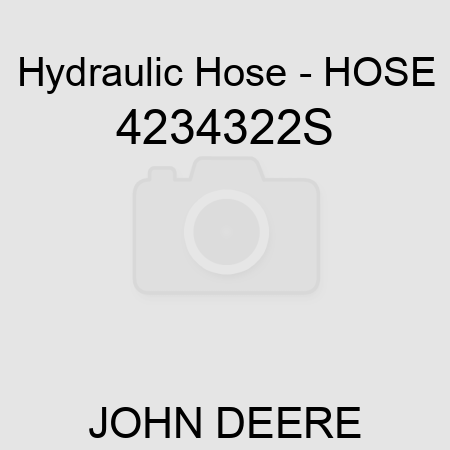 Hydraulic Hose - HOSE 4234322S