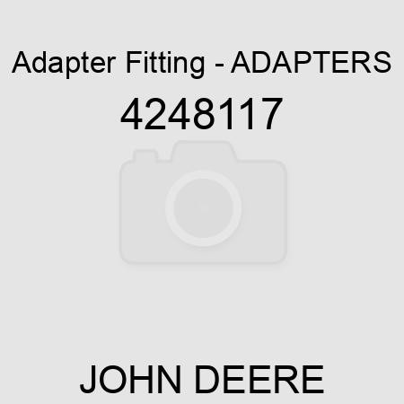 Adapter Fitting - ADAPTER,S 4248117