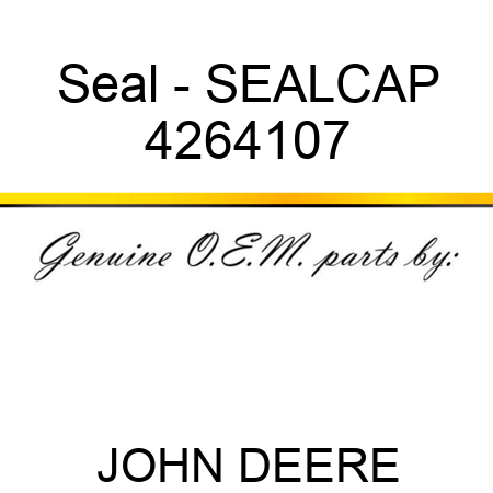 Seal - SEAL,CAP 4264107