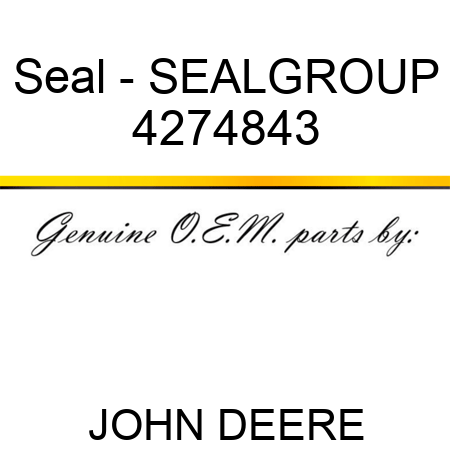 Seal - SEAL,GROUP 4274843