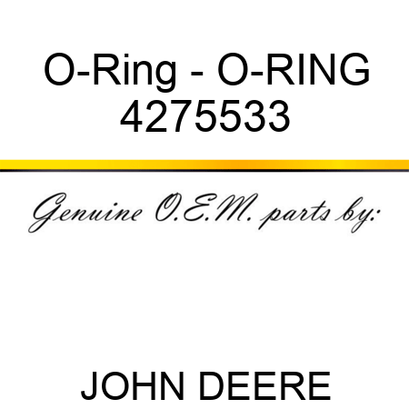O-Ring - O-RING 4275533