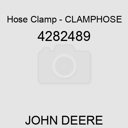 Hose Clamp - CLAMP,HOSE 4282489