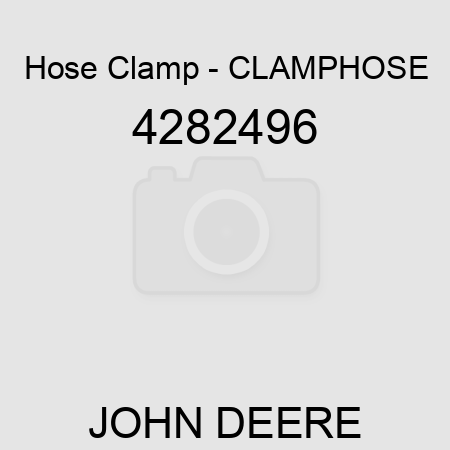 Hose Clamp - CLAMP,HOSE 4282496