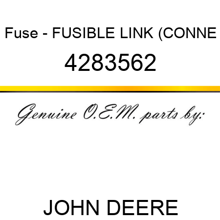 Fuse - FUSIBLE LINK (CONNE 4283562