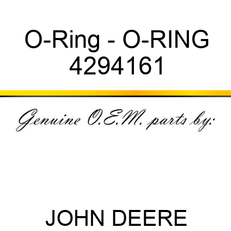 O-Ring - O-RING 4294161