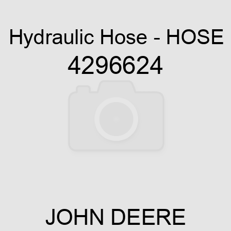 Hydraulic Hose - HOSE 4296624