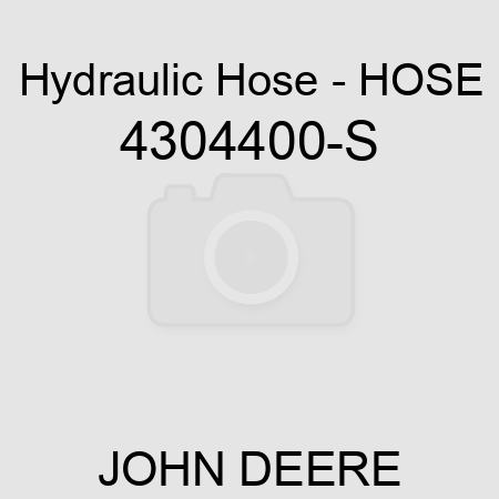 Hydraulic Hose - HOSE 4304400-S