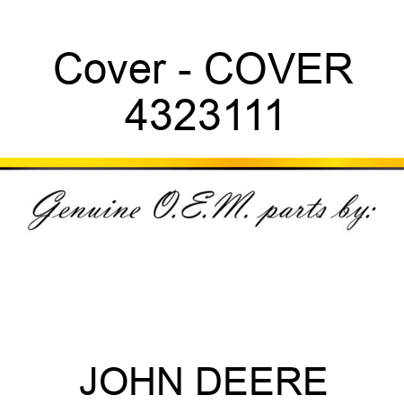 Cover - COVER 4323111