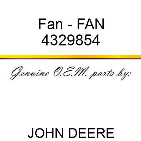 Fan - FAN 4329854