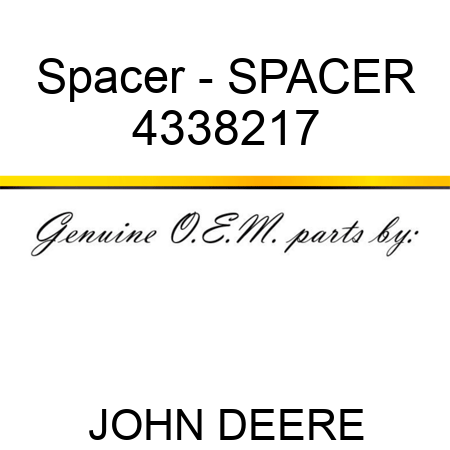 Spacer - SPACER 4338217