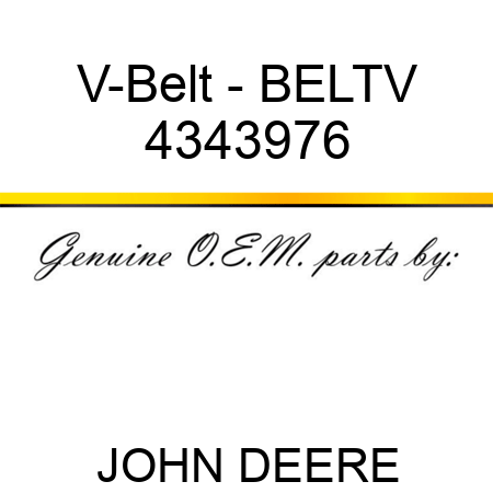 V-Belt - BELTV 4343976