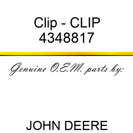 Clip - CLIP 4348817
