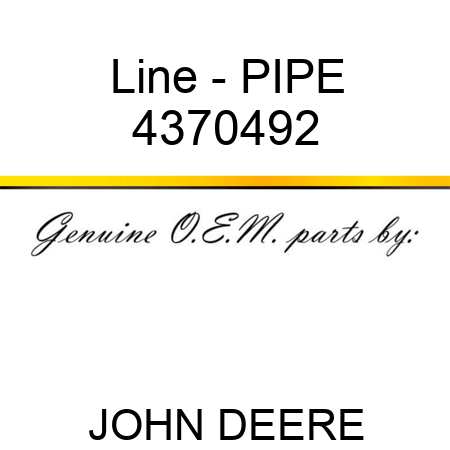 Line - PIPE 4370492