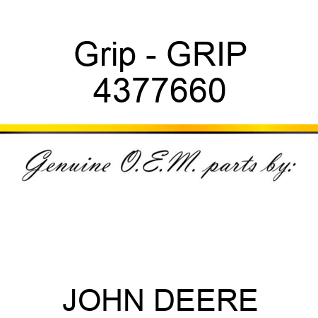 Grip - GRIP 4377660