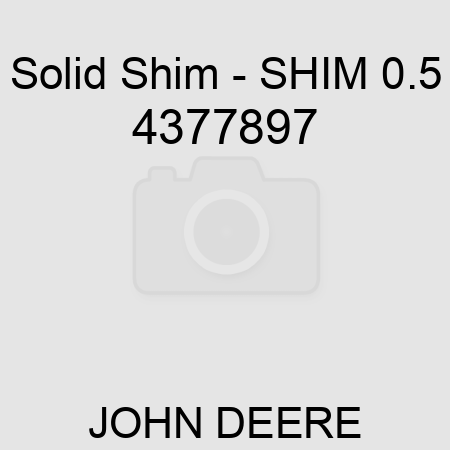 Solid Shim - SHIM 0.5 4377897