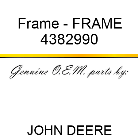 Frame - FRAME 4382990