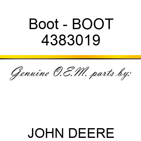 Boot - BOOT 4383019