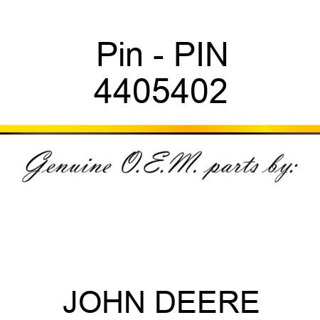 Pin - PIN 4405402