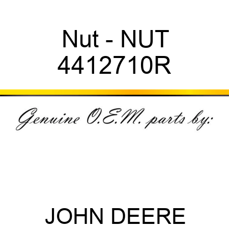 Nut - NUT 4412710R