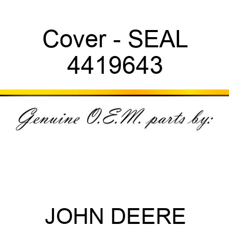 Cover - SEAL 4419643