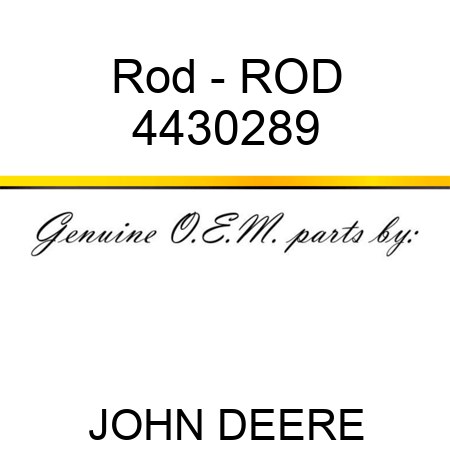 Rod - ROD 4430289