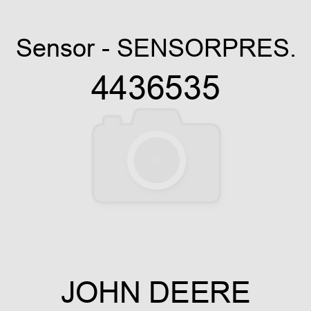 Sensor - SENSOR,PRES. 4436535