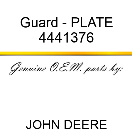 Guard - PLATE 4441376