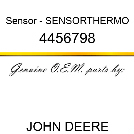 Sensor - SENSOR,THERMO 4456798