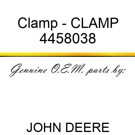 Clamp - CLAMP 4458038