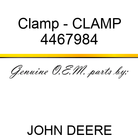 Clamp - CLAMP 4467984