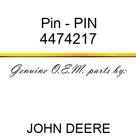 Pin - PIN 4474217