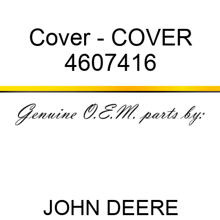 Cover - COVER 4607416